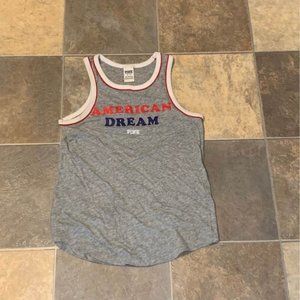 PINK BRAND AMERICAN DREAM WOMAN'S TANK TOP SIZE XS